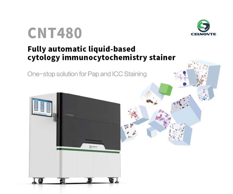 Fully Automatic Liquid-based Cytology Immunocytochemistry Stainer-CNT480