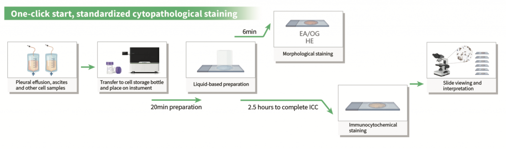 CNT 480 Fully Automatic Liquid-Based Cytology &Immunocytochemistry Stainer