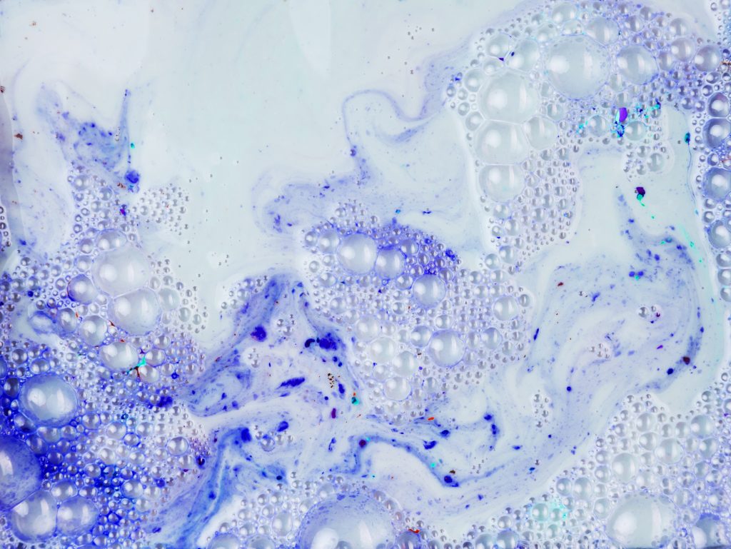 ihc painted-purple-bubbles