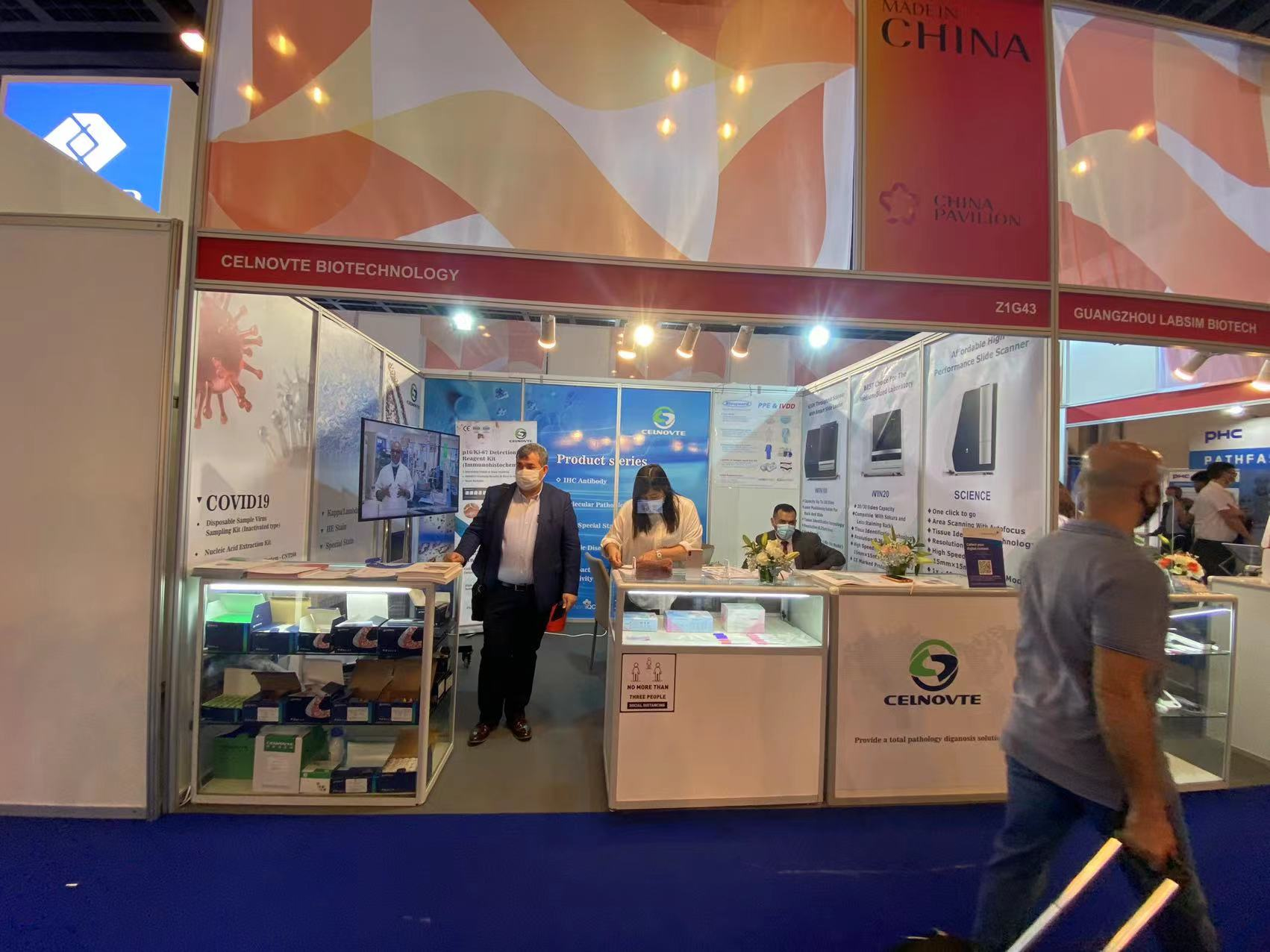 Celnovte Biotechnology 2022 Medlab Middle East Live