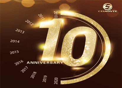 Today Celnovte 10th Anniversary！！！